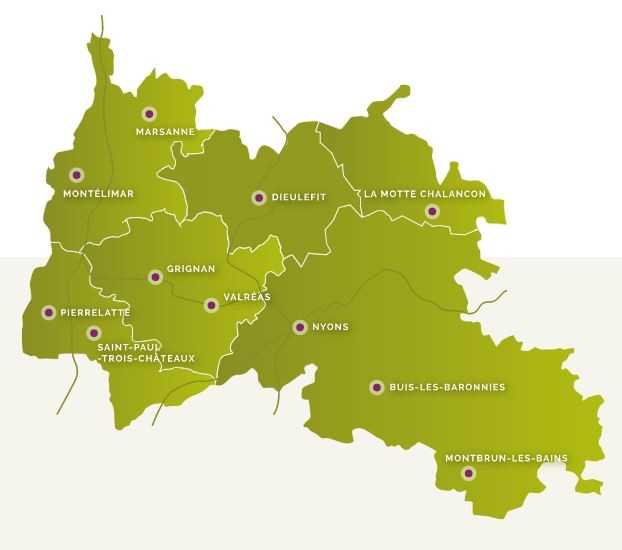 carte de la drome